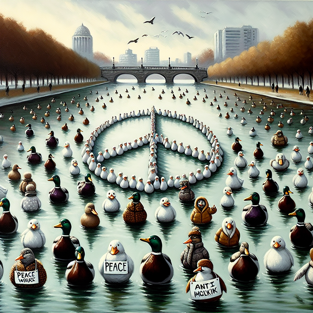 Quacks for Peace: The Untold Story of Anatine Anti-War Activism