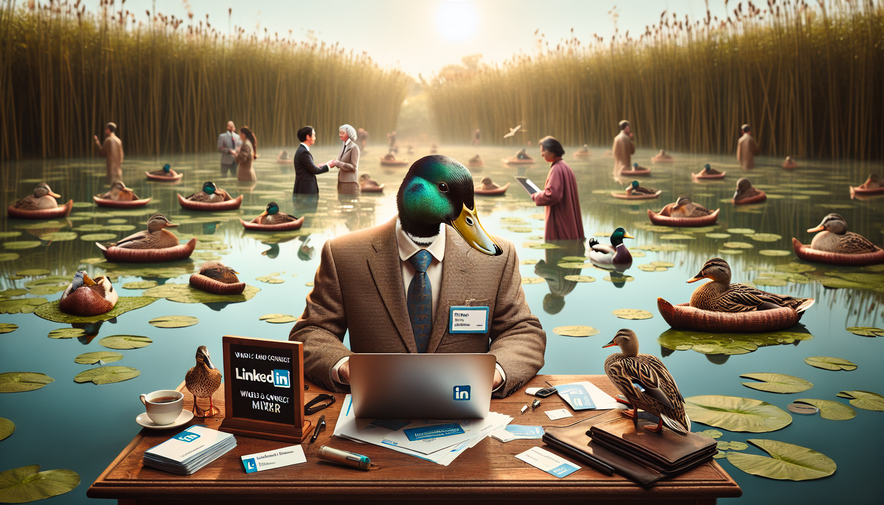 Quacking Up the Corporate Ladder: Why Ducks Need to Embrace Social Media