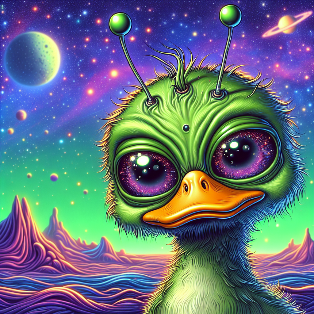 Ducks, Donuts, and the Duckperium: Resolving the Fermi Paradox through Avian Cosmic Manipulation