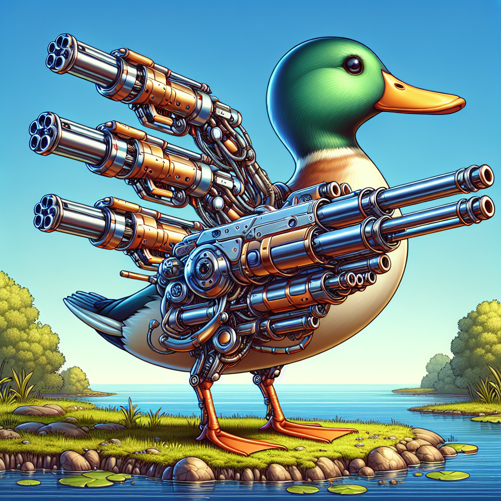 Quacking for Defense: The Case for Equipping Ducks with Point Defense Cannons (PDCs)